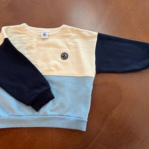 Petit Bateau Cream Sweatshirt